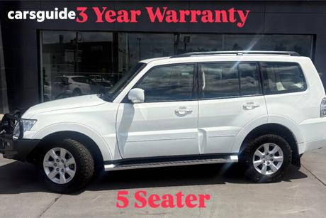 White 2020 Mitsubishi Pajero Wagon Glx5 (4X4) 5 Seat