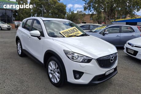 White 2012 Mazda CX-5 Wagon Grand Tourer (4X4)