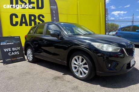 Black 2013 Mazda CX-5 SUV GRAND TOURER (4X4)
