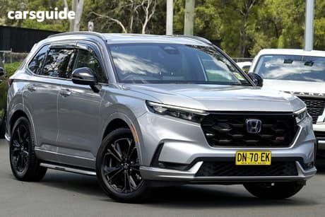 Silver 2024 Honda CR-V Wagon E:Hev Rs (2Wd) 5 Seats