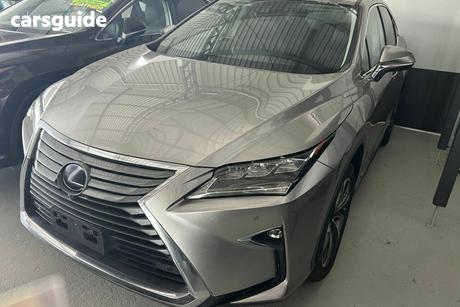 Silver 2016 Lexus RX450H Wagon F Sport Hybrid