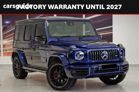 Blue 2022 Mercedes-Benz G63 Wagon