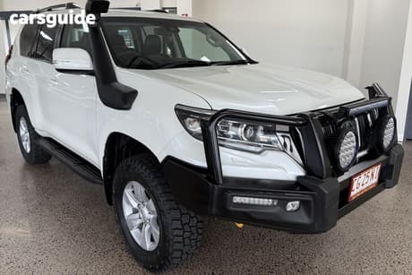 White 2018 Toyota Landcruiser Prado Wagon Gxl (4X4)