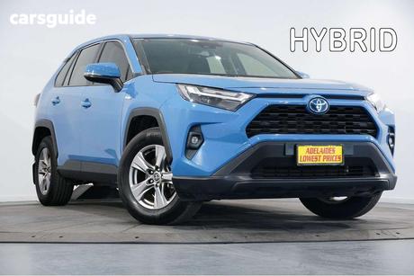 Blue 2022 Toyota RAV4 Wagon Gx (2Wd) Hybrid