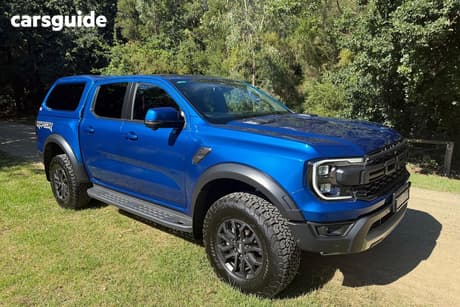 Blue 2023 Ford Ranger Double Cab Pick Up Raptor 3.0 (4X4)