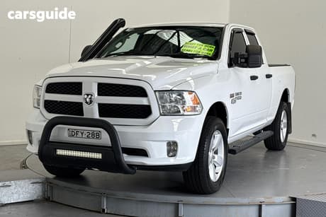 White 2021 RAM 1500 Crew Cab Utility Express (4X4)