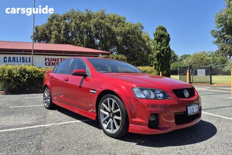 Red 2011 Holden Commodore Sedan Ss-V