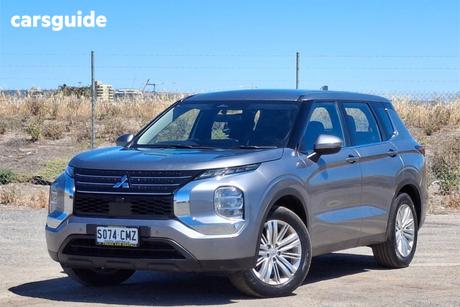 Grey 2022 Mitsubishi Outlander Wagon Es 7 Seat (Awd)