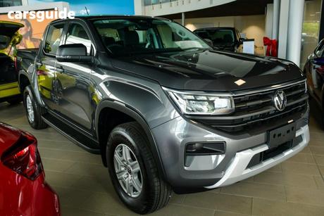 Grey 2025 Volkswagen Amarok Dual Cab Utility Core Tdi405 4Motion