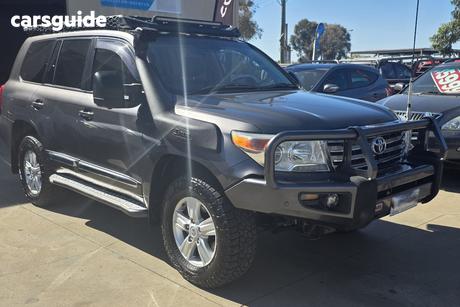 Grey 2012 Toyota Landcruiser Wagon Sahara (4X4)