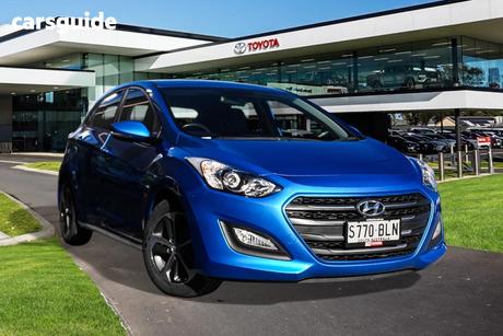 Blue 2016 Hyundai I30 Hatchback Active X