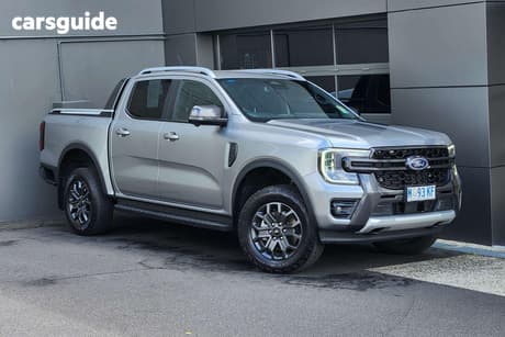 Silver 2025 Ford Ranger Double Cab Pick Up Wildtrak X 2.0 (4X4)