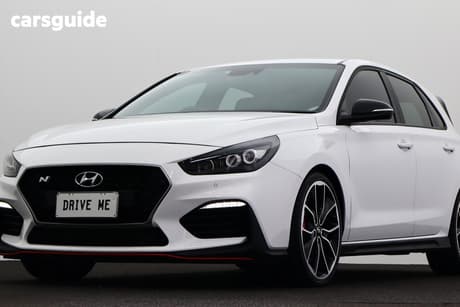 White 2018 Hyundai I30 Hatchback N Performance