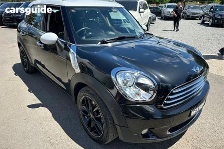 Black 2014 Mini Countryman SUV COOPER D F