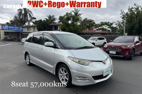 Silver 2006 Toyota Estima Wagon Aeras