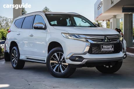 White 2019 Mitsubishi Pajero Sport Wagon Gls (4X4) 7 Seat