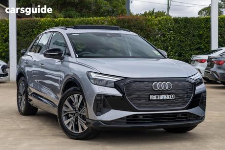 Silver 2025 Audi Q4 E-Tron Wagon 45