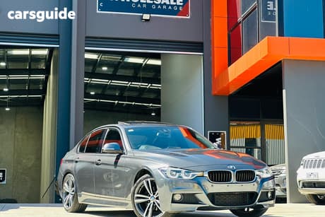 Grey 2017 BMW 320D Sedan Sport Line