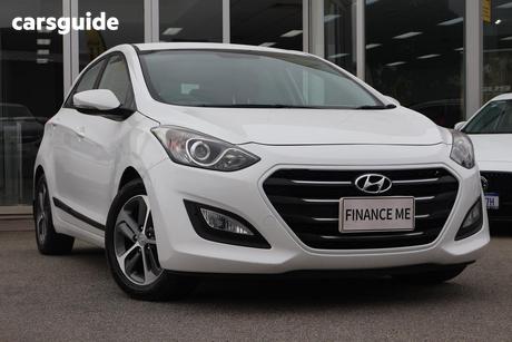 White 2016 Hyundai I30 Hatchback Active X 1.6 Crdi