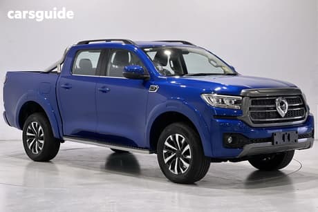 Blue 2025 GWM Cannon Dual Cab Utility Lux (4X4)