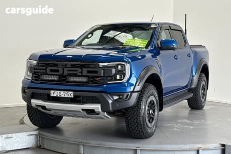Blue 2022 Ford Ranger Double Cab Pick Up Raptor 3.0 (4X4)