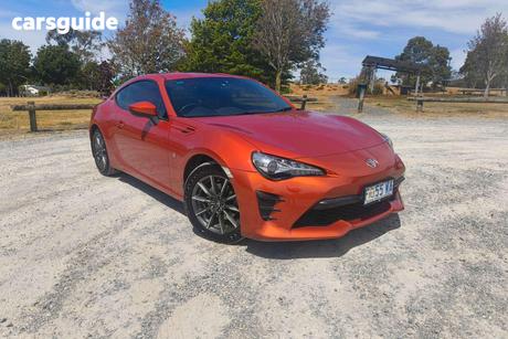 Orange 2017 Toyota 86 Coupe Gt