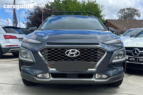Grey 2019 Hyundai Kona Wagon Elite (Awd)