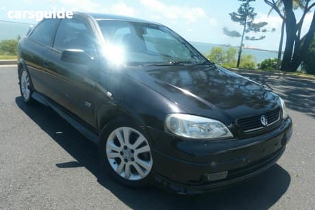 Black 2002 Holden Astra Hatchback Sri