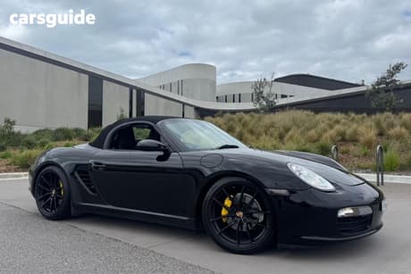 Black 2008 Porsche Boxster Roadster