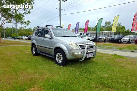 Silver 2004 Ssangyong Rexton Wagon Rx270 Xdi Limited