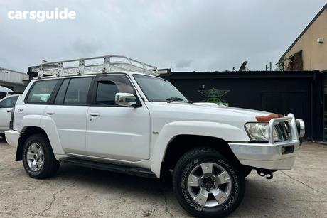 White 2007 Nissan Patrol Wagon Ti (4X4)