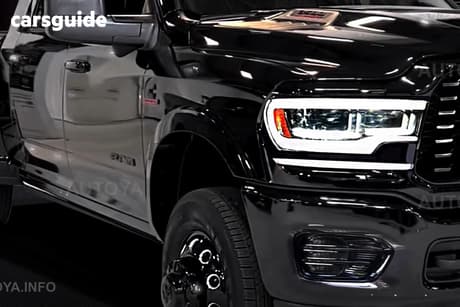 Black 2026 RAM 2500 Ute Tray LARAMIE 4X4