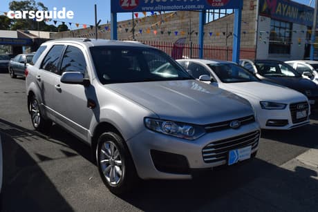 Silver 2015 Ford Territory Wagon Tx (Rwd)