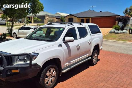 White 2018 LDV T60 Double Cab Utility Pro (4X4)