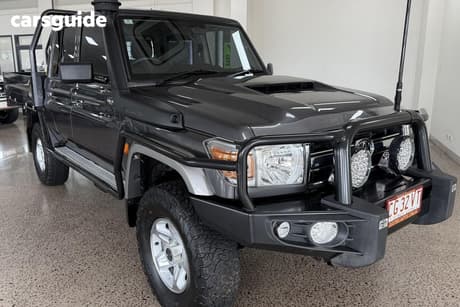 Grey 2023 Toyota Landcruiser Double Cab Chassis Lc79 Gxl