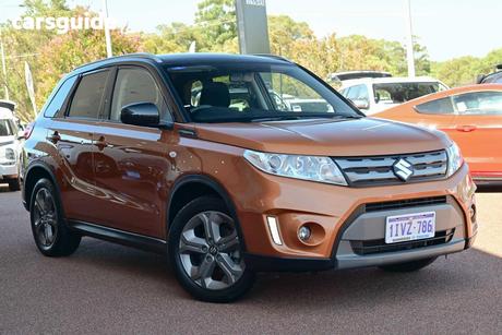 Orange 2017 Suzuki Vitara Wagon Rt-S