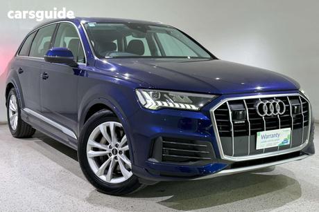 Blue 2023 Audi Q7 Wagon 45 Tdi Quattro Dynamic Black