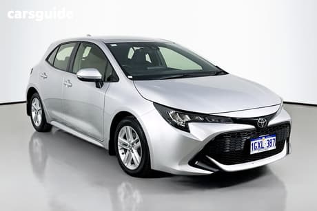 Silver 2019 Toyota Corolla Hatchback Ascent Sport