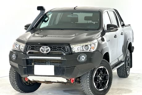 Grey 2018 Toyota Hilux Dual Cab Utility Rugged X (4X4)