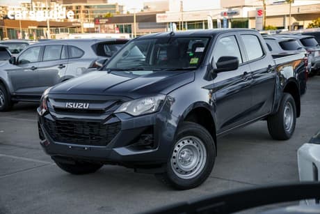 Grey 2025 Isuzu D-MAX Crew Cab Utility Sx (4X4)