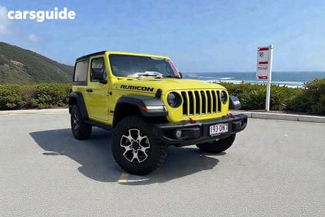 Yellow 2023 Jeep Wrangler Hardtop Rubicon (4X4) 2 Door