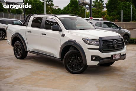 White 2025 GWM Cannon Dual Cab Utility Vanta (4X4)