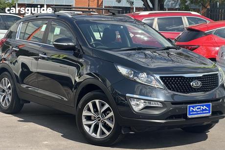 Black 2015 Kia Sportage Wagon Sli (Awd)
