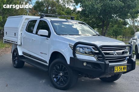 White 2018 Holden Colorado Crew Cab Pickup Ls (4X4)