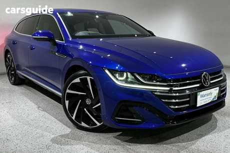 Blue 2022 Volkswagen Arteon Wagon 206Tsi R-Line Shooting Brake