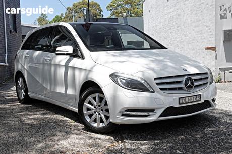White 2012 Mercedes-Benz B180 Hatchback Be