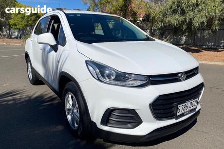 White 2018 Holden Trax Wagon Ls