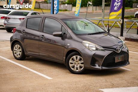 Grey 2016 Toyota Yaris Hatchback Ascent