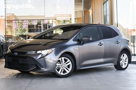 Grey 2022 Toyota Corolla Hatchback Ascent Sport Hybrid