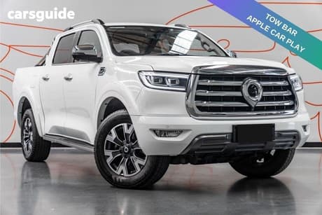 White 2022 GWM UTE Dual Cab Utility Cannon-L (4X4)